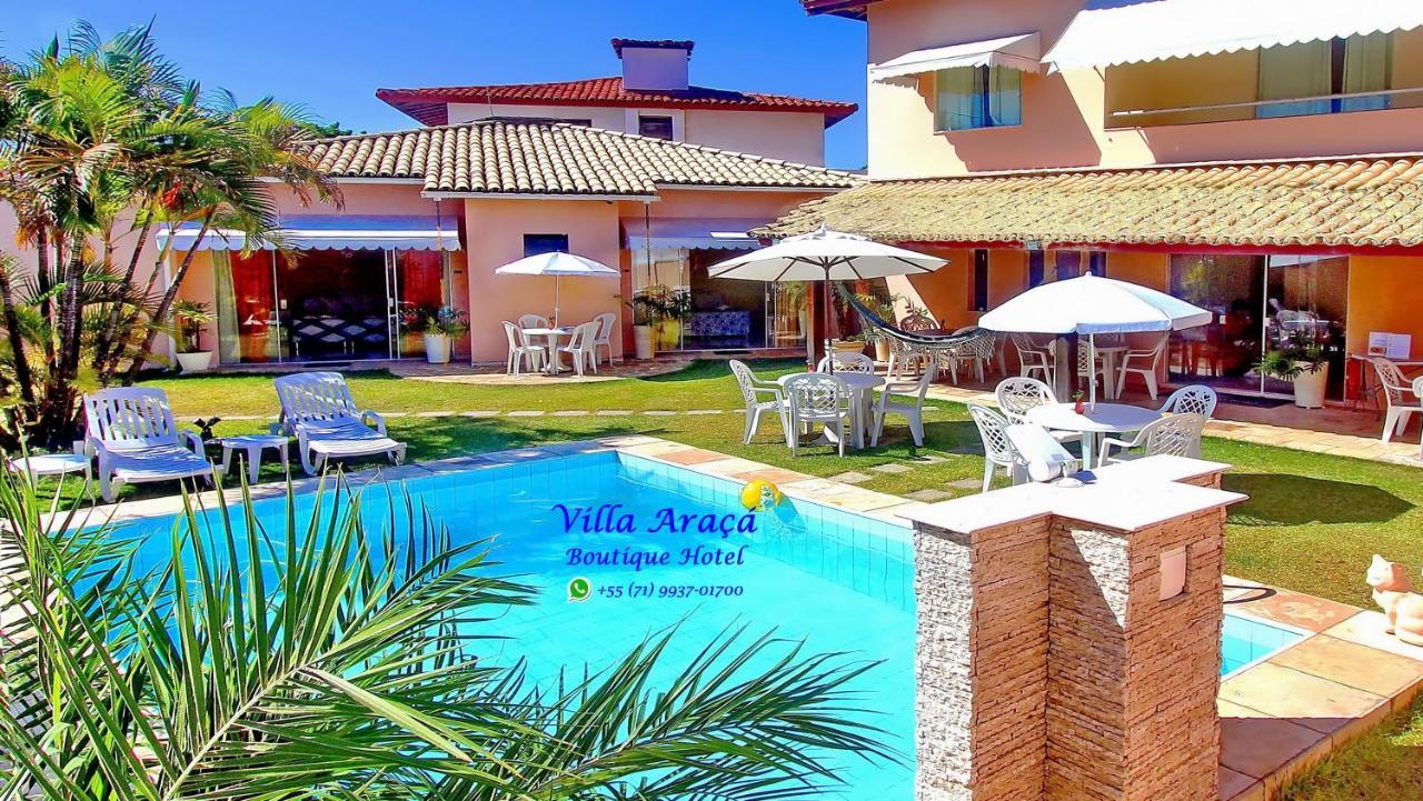 Villa Araca - Boutique Hotel Lauro de Freitas Bagian luar foto